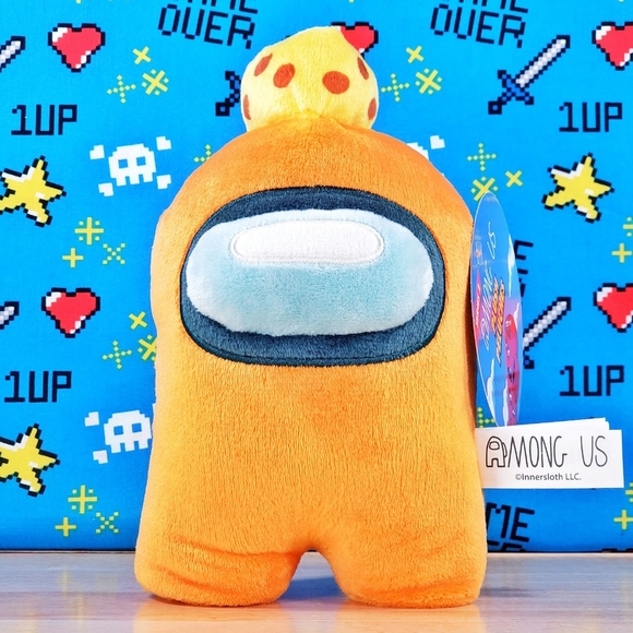 Toikido Toys Among Us Orange Crewmate 7 With Cheese Hat 222 Series